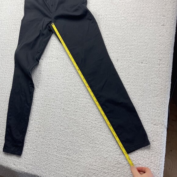 Prana Casual Pants Black Womens Size 6 Minimalist Lightweight stretch Skinny - Picture 6 of 8